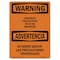 Signmission OSHA, Universal Precautions Observed Bilingual, 10in X 7in Rigid Plastic, 7" W, 10" L, Landscape OS-WS-P-710-L-12879 - alternate 1